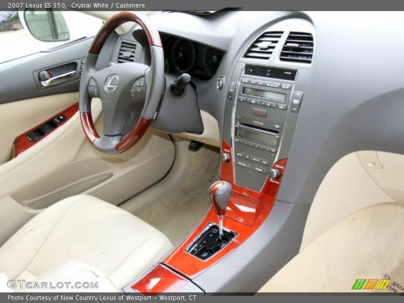 Crystal White / Cashmere 2007 Lexus ES 350