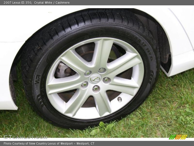 Crystal White / Cashmere 2007 Lexus ES 350