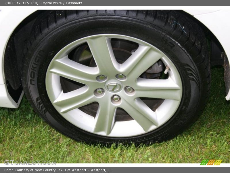 Crystal White / Cashmere 2007 Lexus ES 350