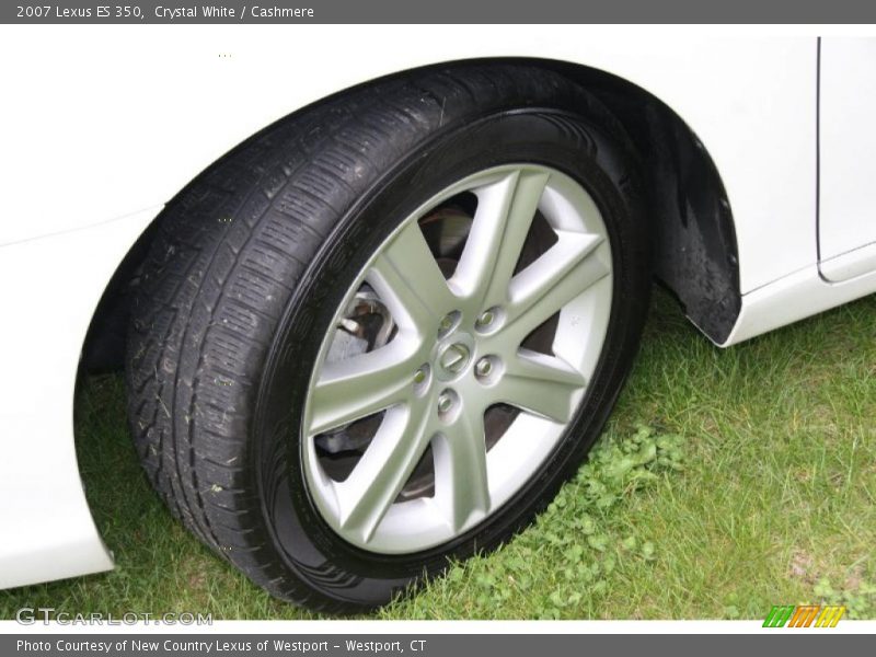 Crystal White / Cashmere 2007 Lexus ES 350