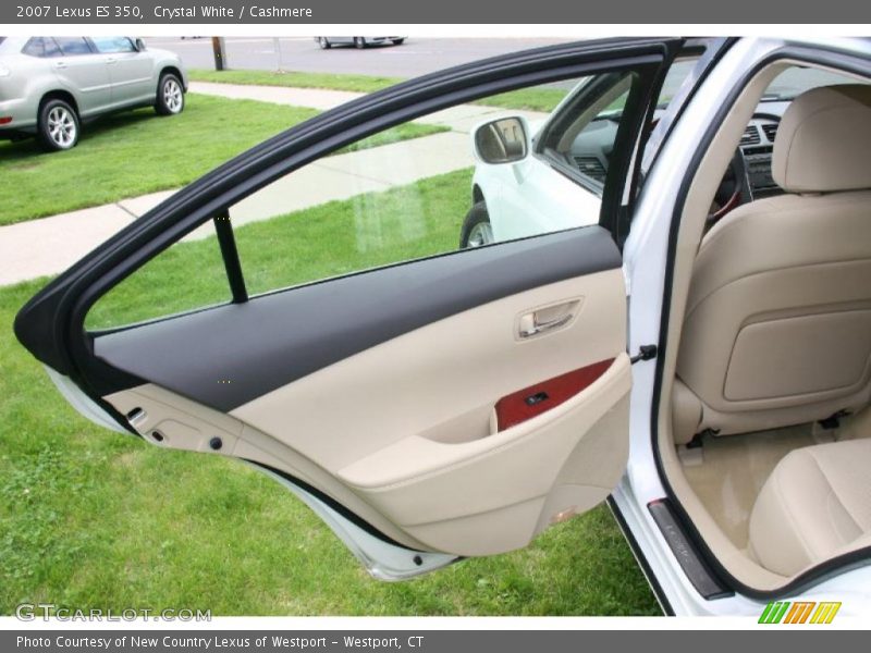Crystal White / Cashmere 2007 Lexus ES 350