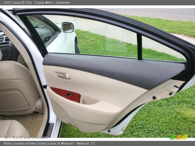 Crystal White / Cashmere 2007 Lexus ES 350