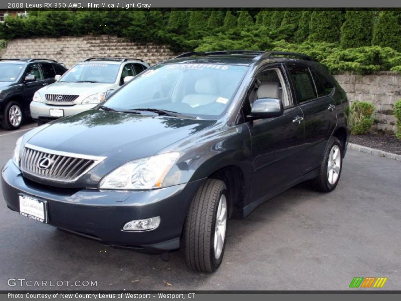 Flint Mica / Light Gray 2008 Lexus RX 350 AWD