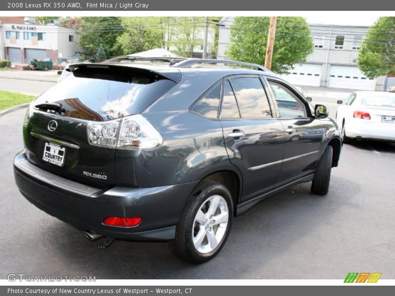 Flint Mica / Light Gray 2008 Lexus RX 350 AWD