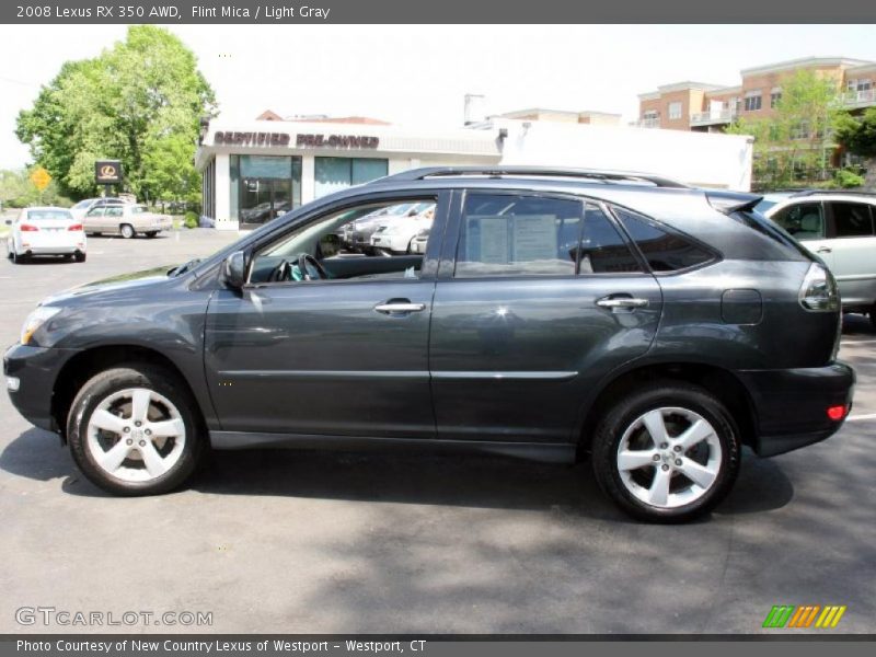 Flint Mica / Light Gray 2008 Lexus RX 350 AWD