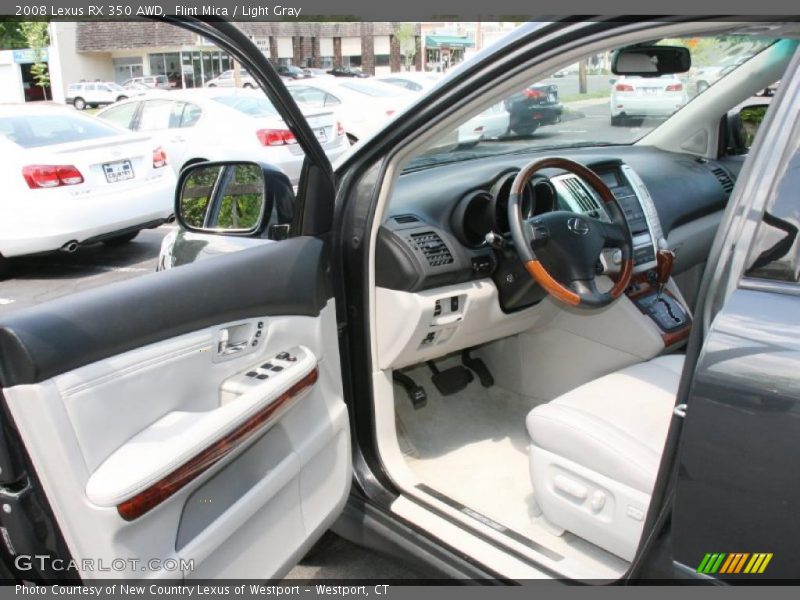 Flint Mica / Light Gray 2008 Lexus RX 350 AWD