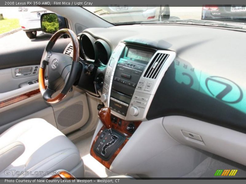 Flint Mica / Light Gray 2008 Lexus RX 350 AWD