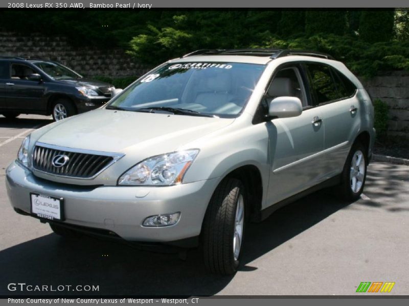 Bamboo Pearl / Ivory 2008 Lexus RX 350 AWD