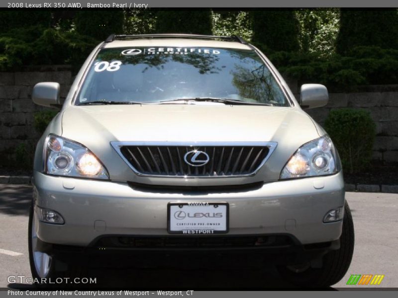 Bamboo Pearl / Ivory 2008 Lexus RX 350 AWD