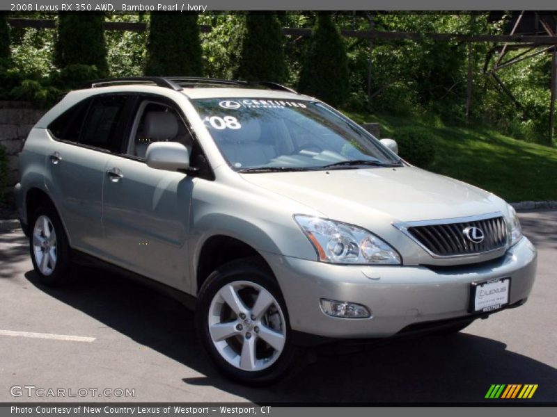 Bamboo Pearl / Ivory 2008 Lexus RX 350 AWD