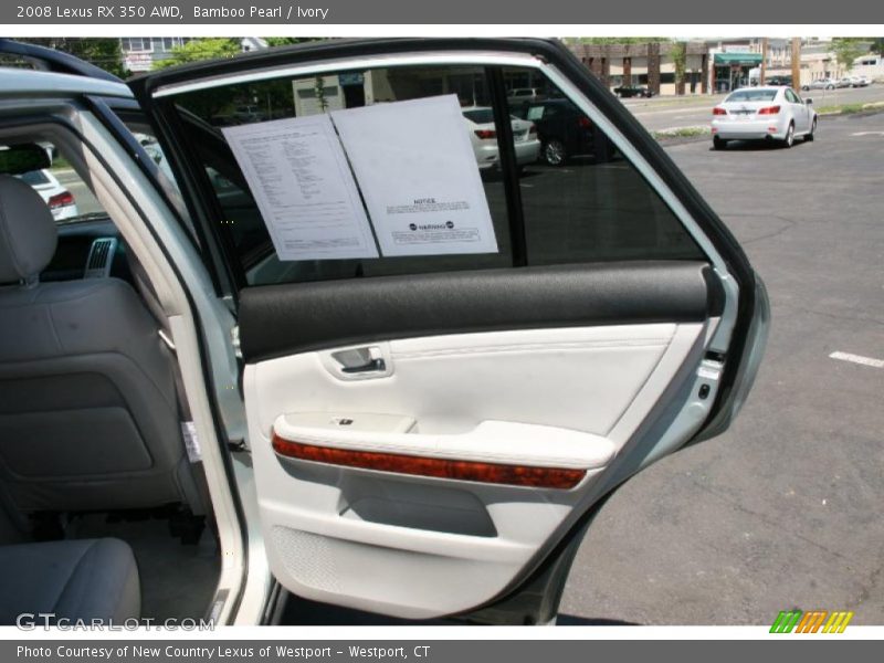 Bamboo Pearl / Ivory 2008 Lexus RX 350 AWD