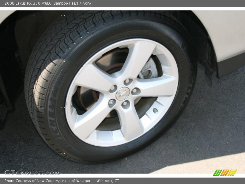 Bamboo Pearl / Ivory 2008 Lexus RX 350 AWD