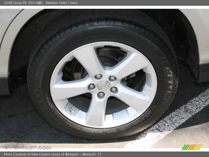 Bamboo Pearl / Ivory 2008 Lexus RX 350 AWD