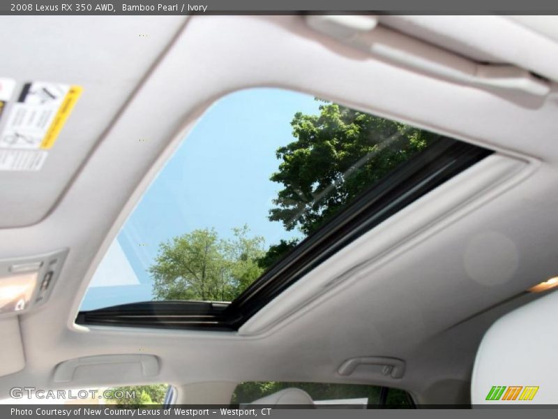 Bamboo Pearl / Ivory 2008 Lexus RX 350 AWD