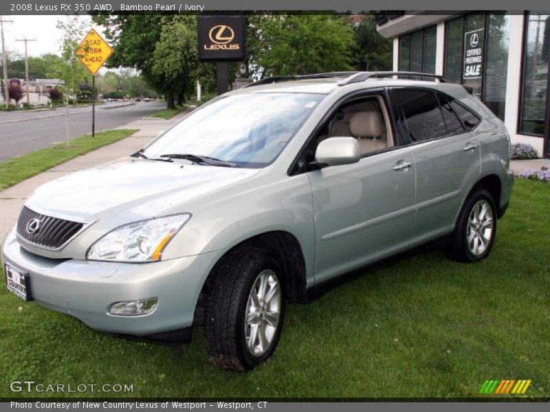 Bamboo Pearl / Ivory 2008 Lexus RX 350 AWD