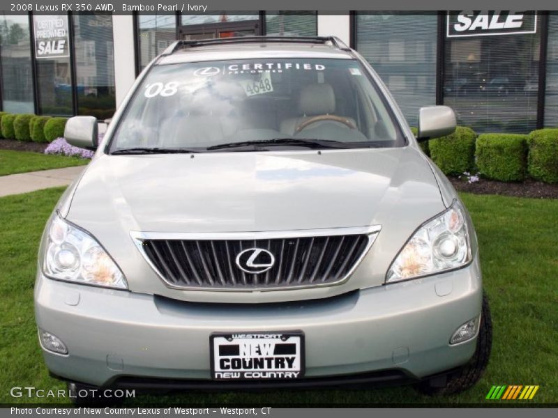 Bamboo Pearl / Ivory 2008 Lexus RX 350 AWD