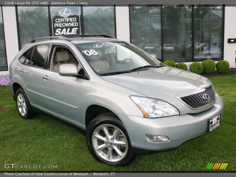 Bamboo Pearl / Ivory 2008 Lexus RX 350 AWD