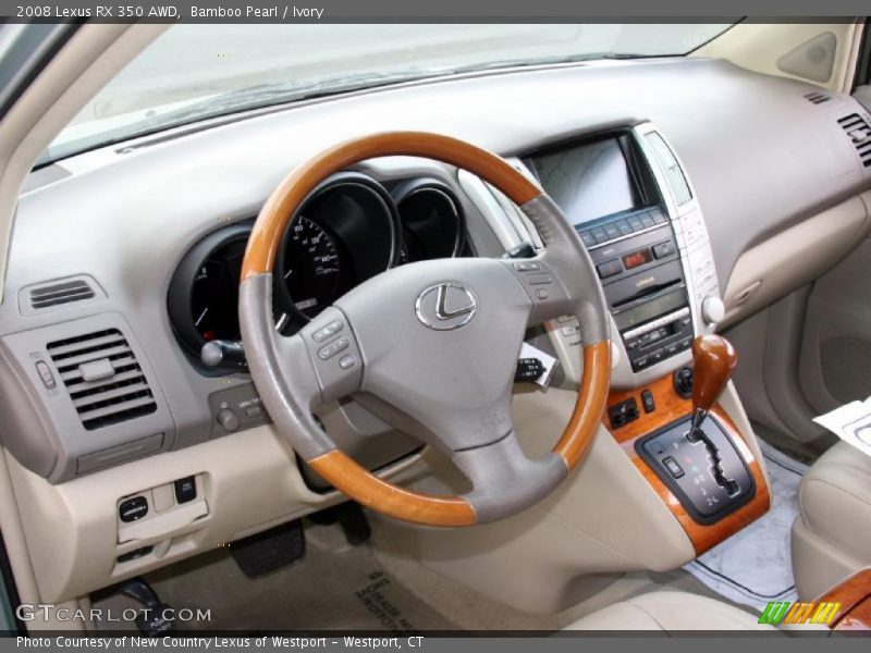 Bamboo Pearl / Ivory 2008 Lexus RX 350 AWD