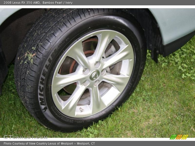 Bamboo Pearl / Ivory 2008 Lexus RX 350 AWD
