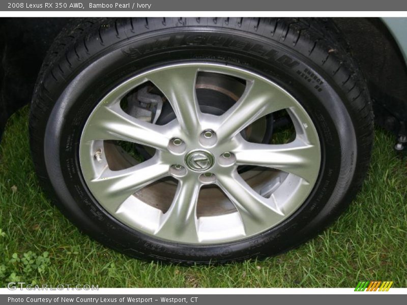 Bamboo Pearl / Ivory 2008 Lexus RX 350 AWD