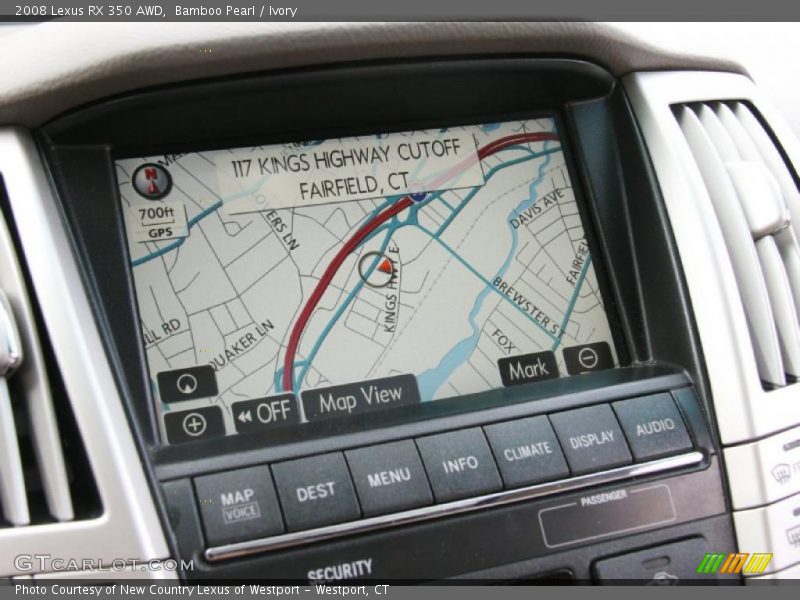 Bamboo Pearl / Ivory 2008 Lexus RX 350 AWD