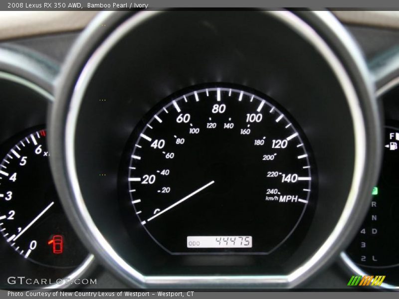 Bamboo Pearl / Ivory 2008 Lexus RX 350 AWD