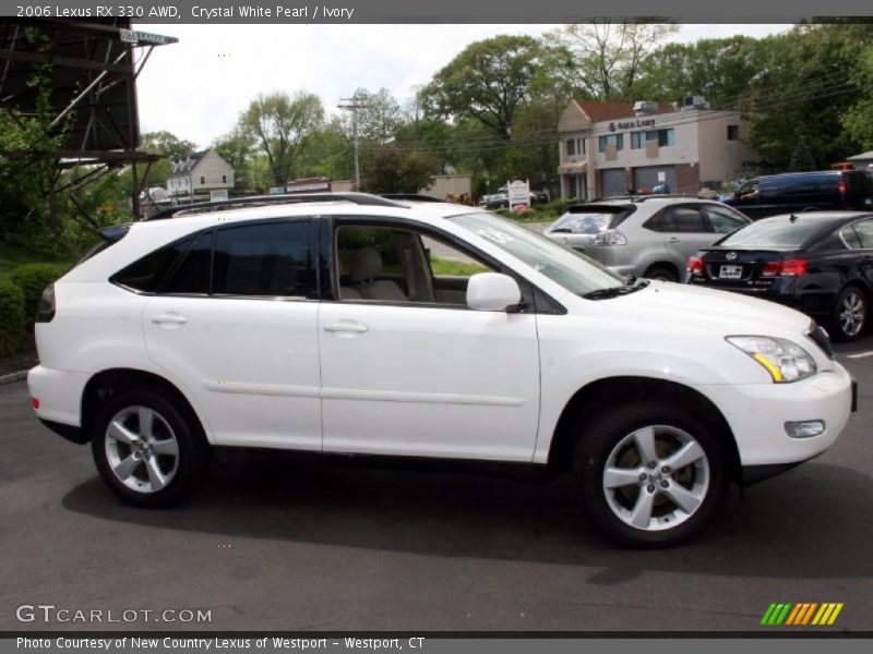Crystal White Pearl / Ivory 2006 Lexus RX 330 AWD
