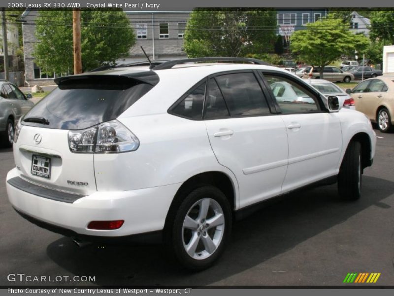 Crystal White Pearl / Ivory 2006 Lexus RX 330 AWD