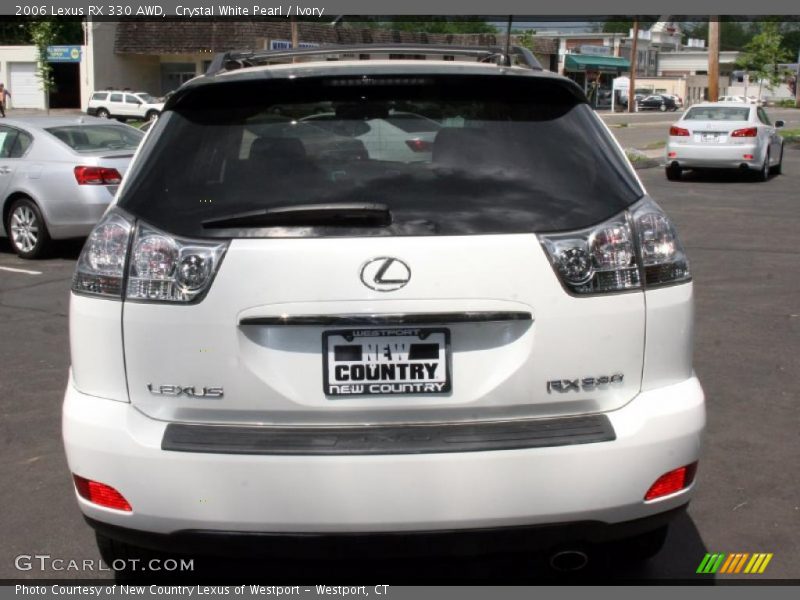 Crystal White Pearl / Ivory 2006 Lexus RX 330 AWD