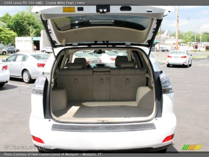Crystal White Pearl / Ivory 2006 Lexus RX 330 AWD