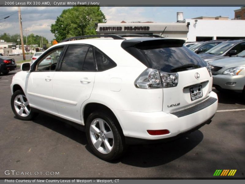 Crystal White Pearl / Ivory 2006 Lexus RX 330 AWD