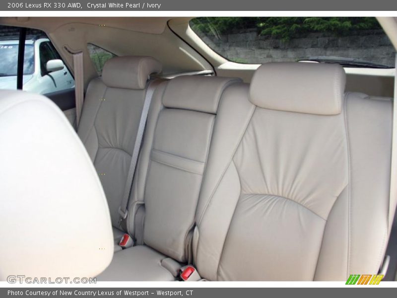 Crystal White Pearl / Ivory 2006 Lexus RX 330 AWD