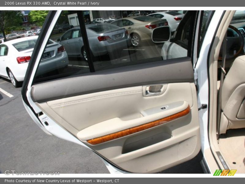 Crystal White Pearl / Ivory 2006 Lexus RX 330 AWD