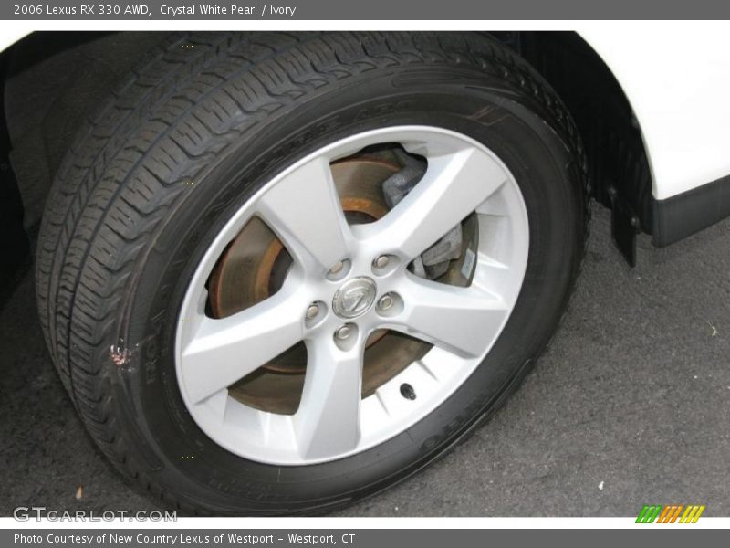 Crystal White Pearl / Ivory 2006 Lexus RX 330 AWD