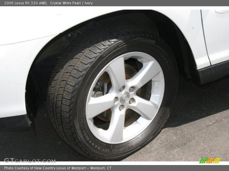 Crystal White Pearl / Ivory 2006 Lexus RX 330 AWD