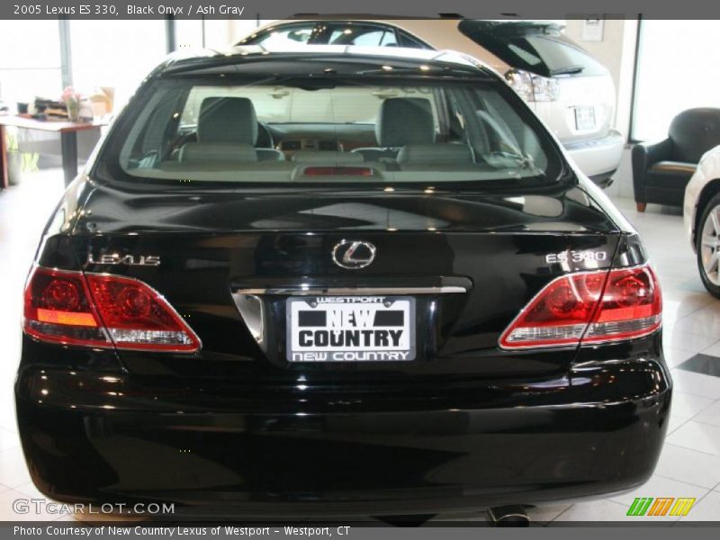 Black Onyx / Ash Gray 2005 Lexus ES 330