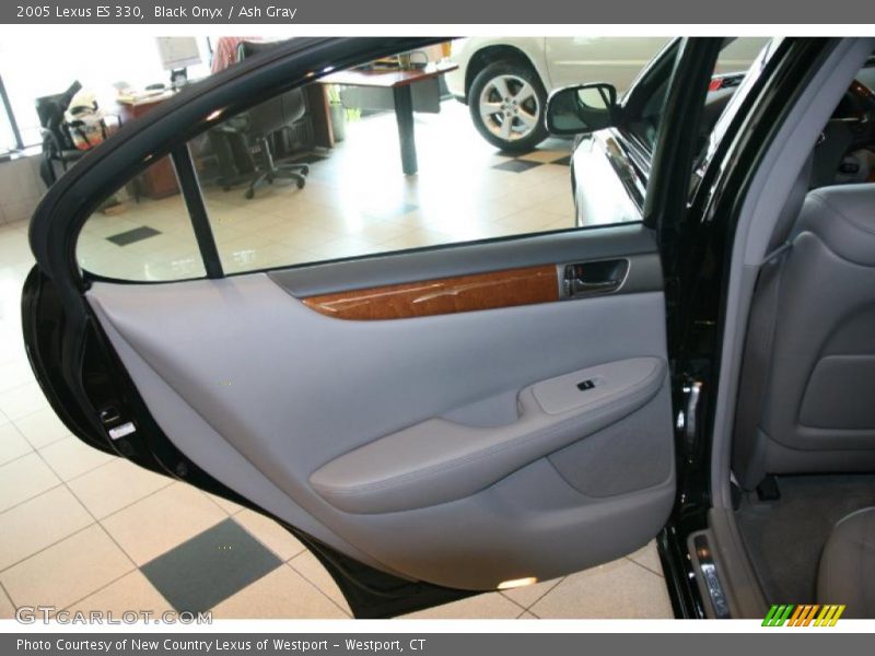 Black Onyx / Ash Gray 2005 Lexus ES 330