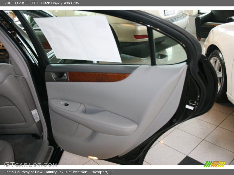 Black Onyx / Ash Gray 2005 Lexus ES 330