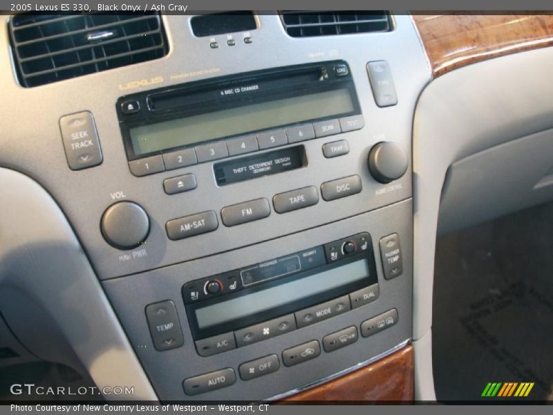 Black Onyx / Ash Gray 2005 Lexus ES 330