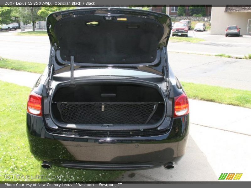 Obsidian Black / Black 2007 Lexus GS 350 AWD