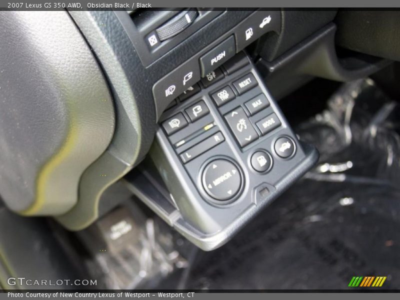 Obsidian Black / Black 2007 Lexus GS 350 AWD