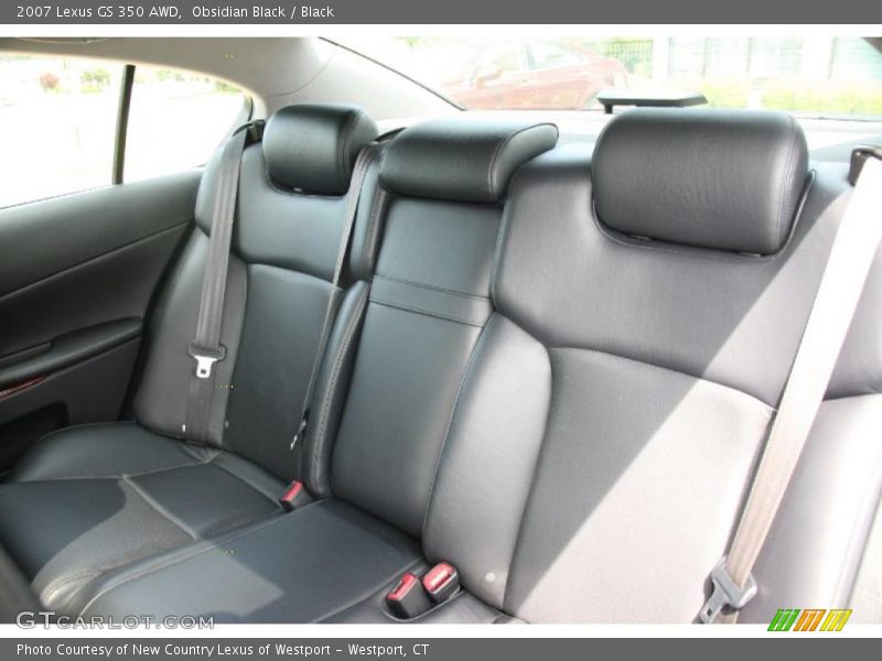 Obsidian Black / Black 2007 Lexus GS 350 AWD