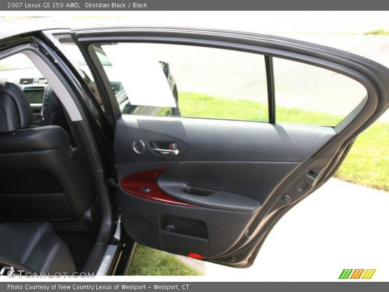 Obsidian Black / Black 2007 Lexus GS 350 AWD