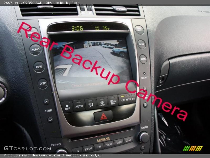 Obsidian Black / Black 2007 Lexus GS 350 AWD