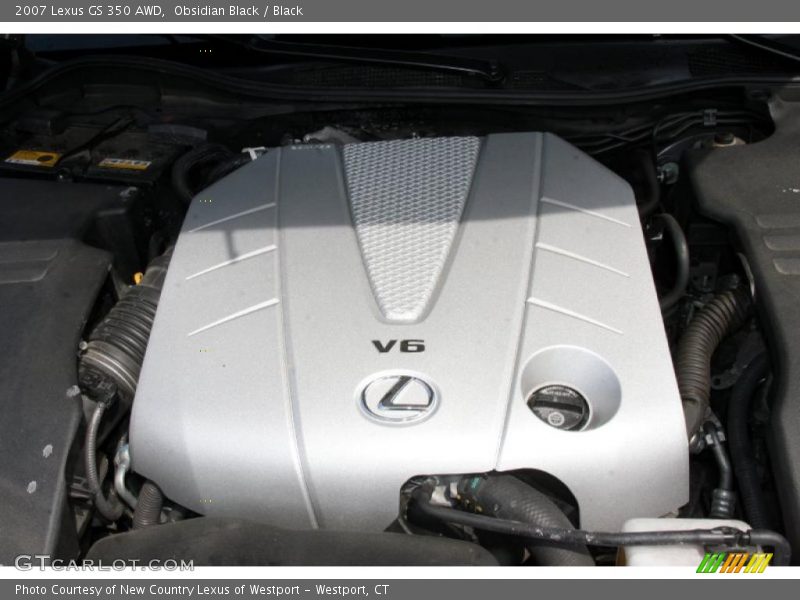 Obsidian Black / Black 2007 Lexus GS 350 AWD