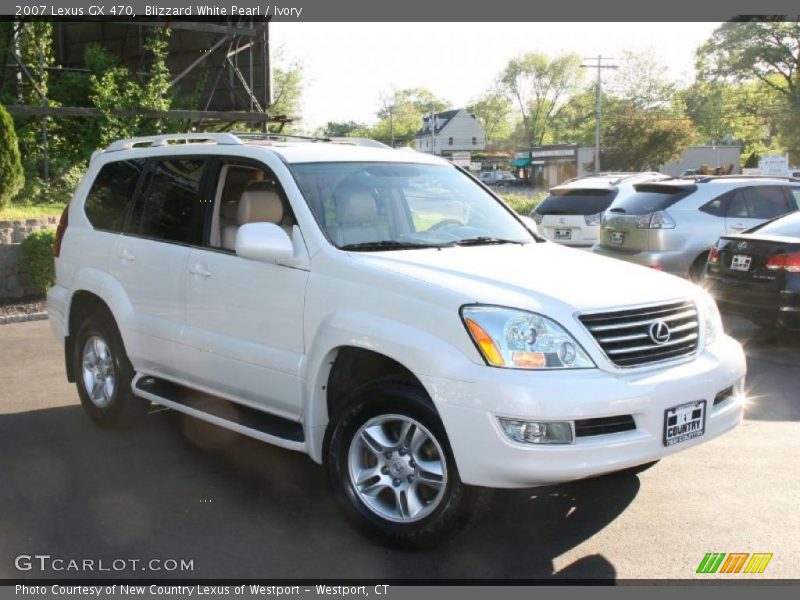 Blizzard White Pearl / Ivory 2007 Lexus GX 470