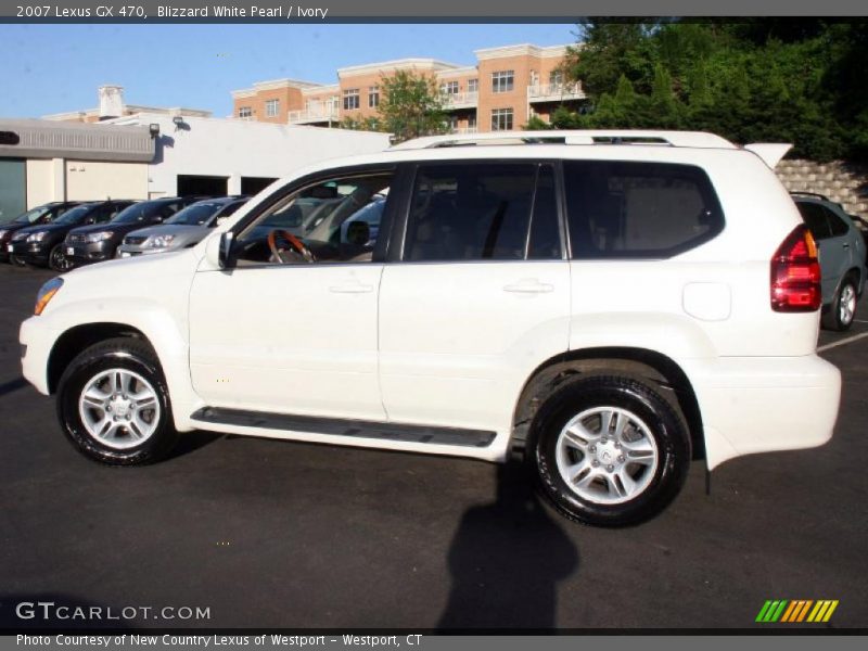 Blizzard White Pearl / Ivory 2007 Lexus GX 470