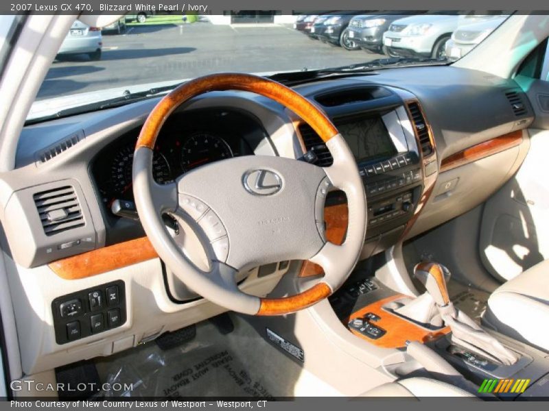 Blizzard White Pearl / Ivory 2007 Lexus GX 470
