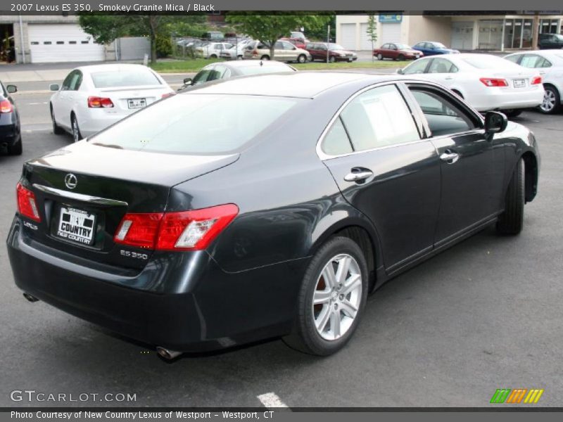 Smokey Granite Mica / Black 2007 Lexus ES 350
