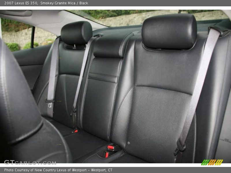 Smokey Granite Mica / Black 2007 Lexus ES 350